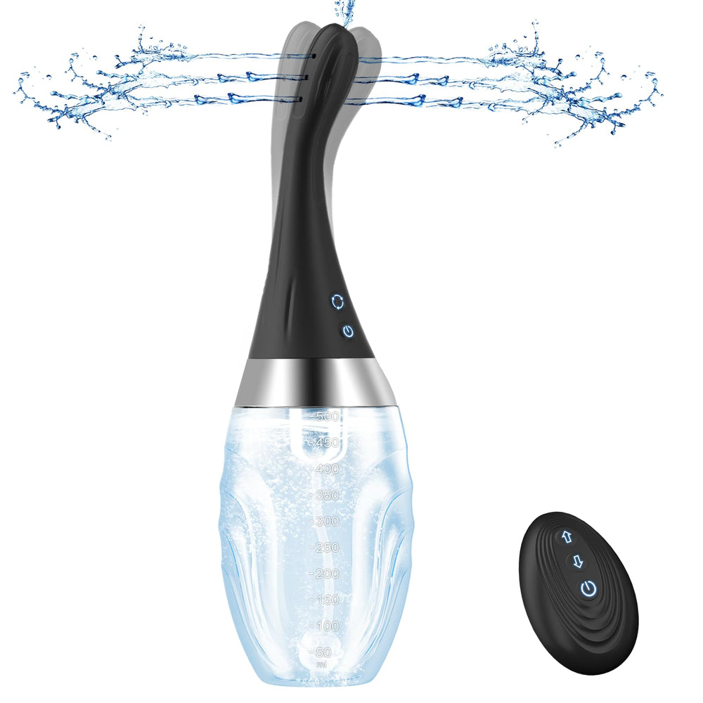 MIXIUALL Enema Douche with remote control for easy mode switching and enhanced comfort