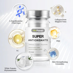 MixPower collagen ceramide composition illustration suggesting hydration and elasticity benefits