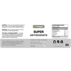 MixPower L-Ergothioneine capsules close-up highlighting soft capsules for antioxidant support
