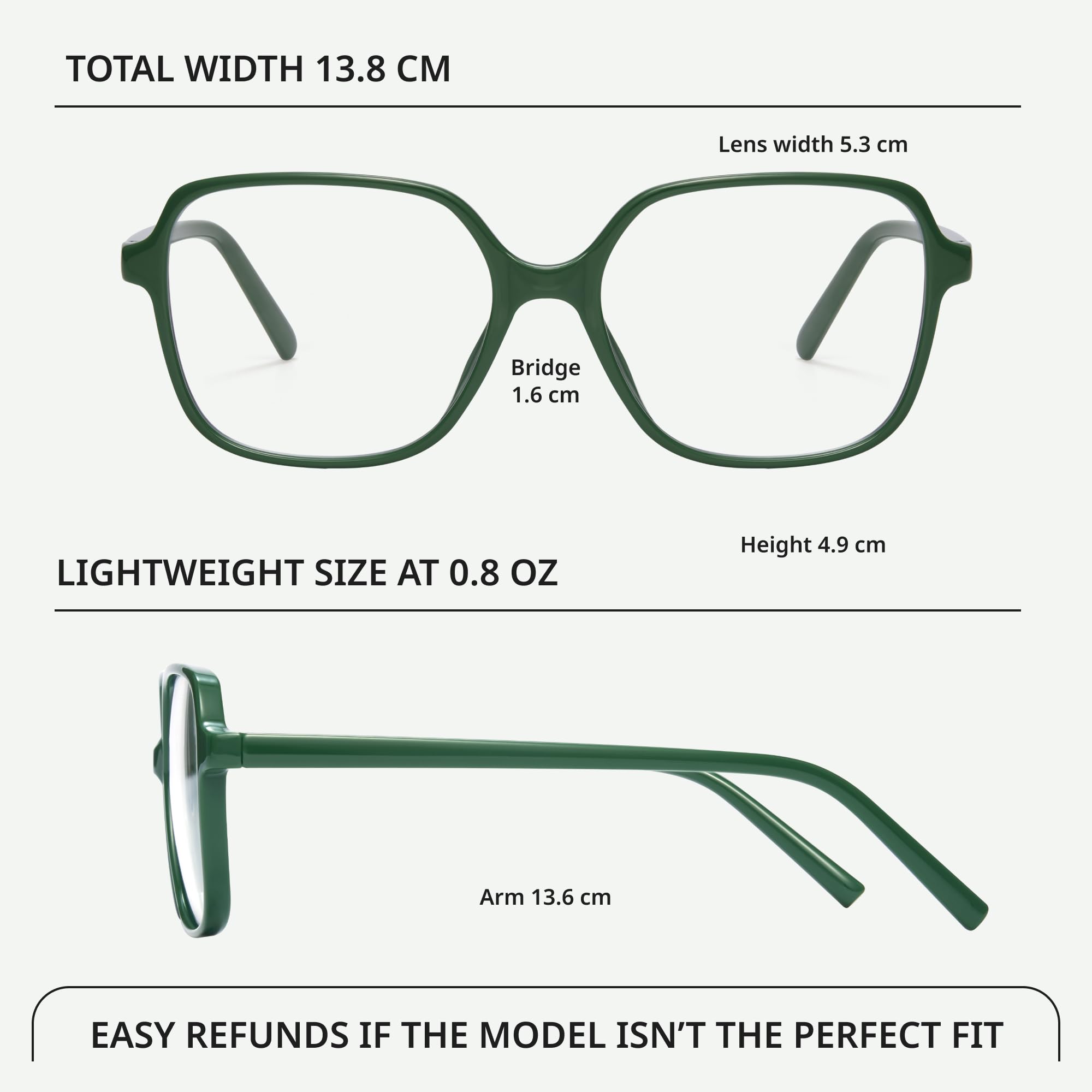 Miyya blue light blocking glasses with UV400 protection, side view for glare relief.