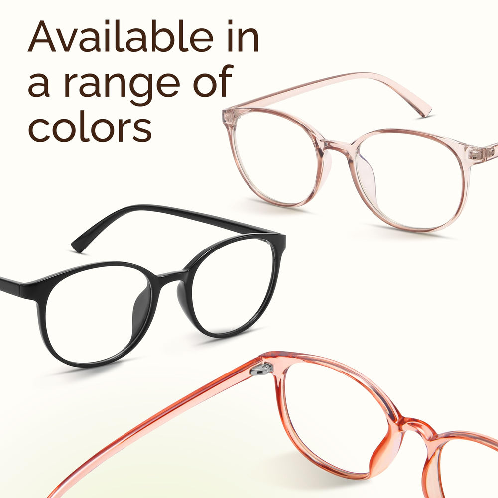 Miyya glasses on desk setup illustrate easy access during work