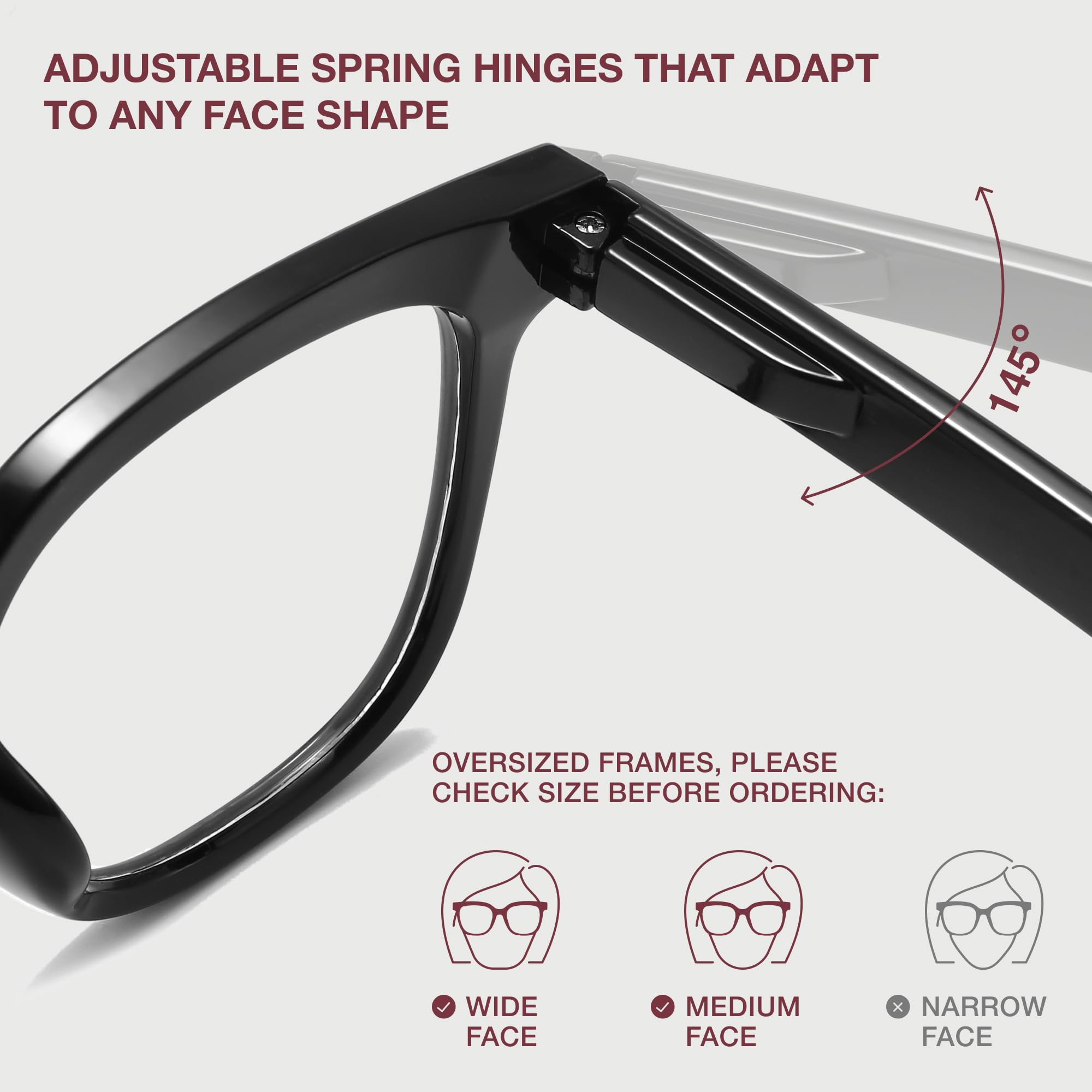 Miyya fashion eyewear for women with stylish, versatile colors.