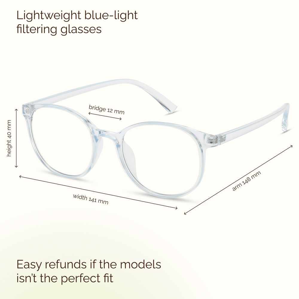 Miyya lightweight design prioritizes comfort for long screen time