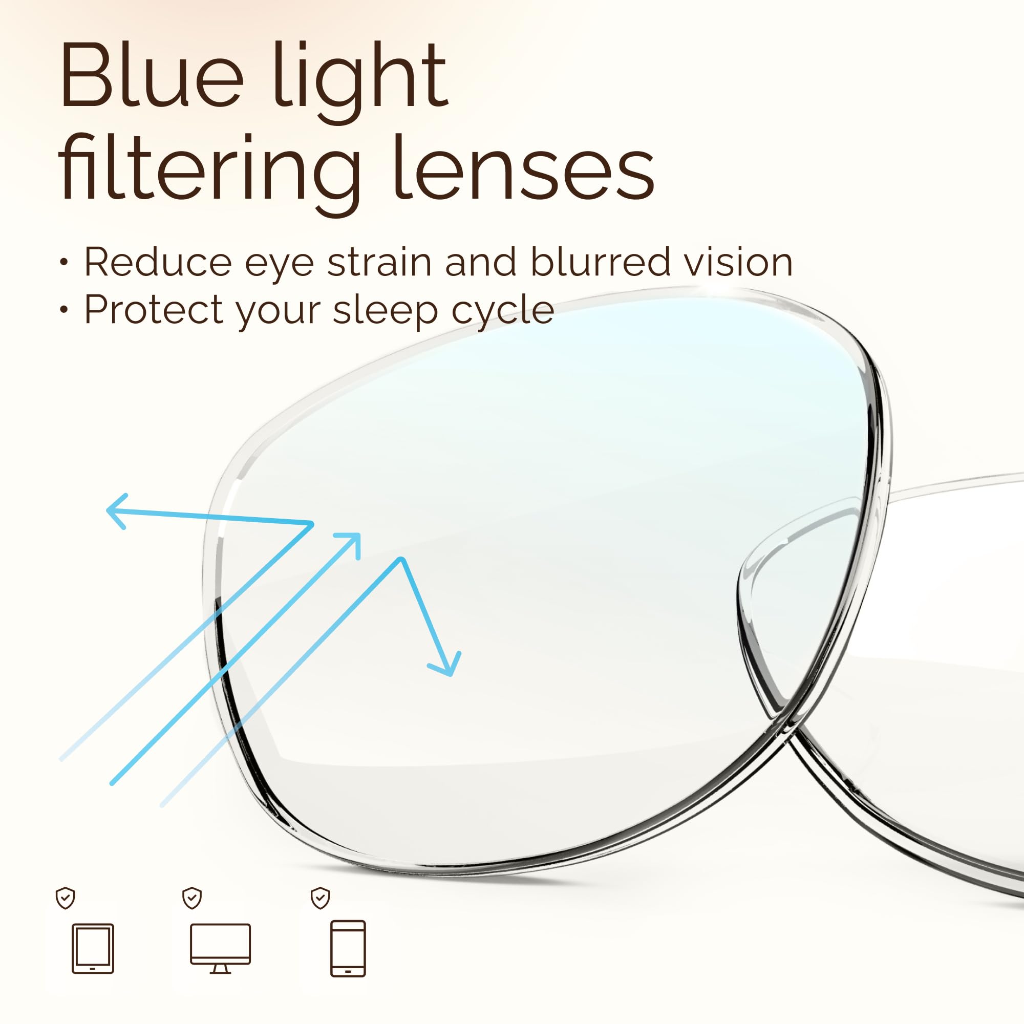 Stylish protective case keeps Miyya glasses secure when traveling