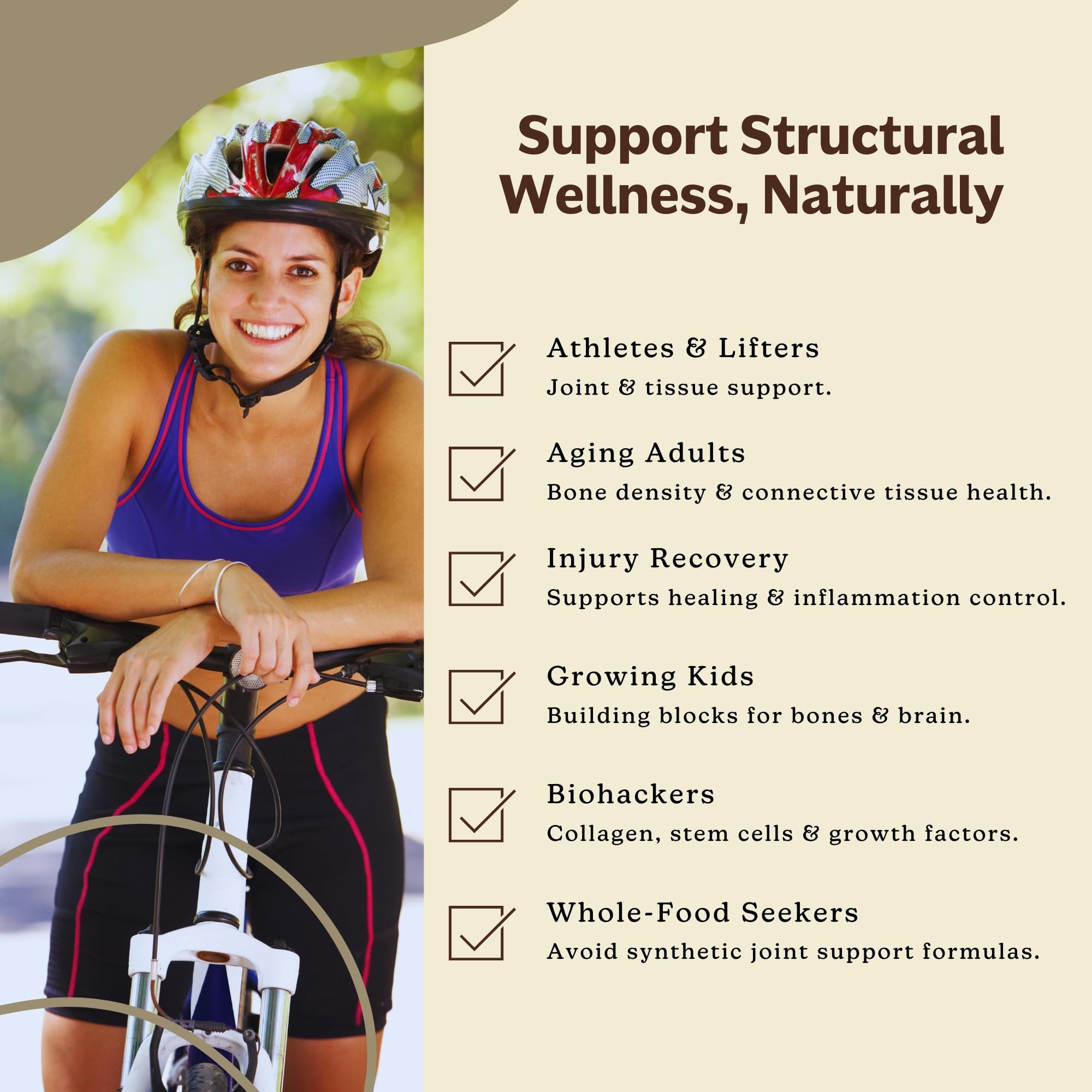 MK Supplements 45-day supply packaging highlights long-term routine potential.