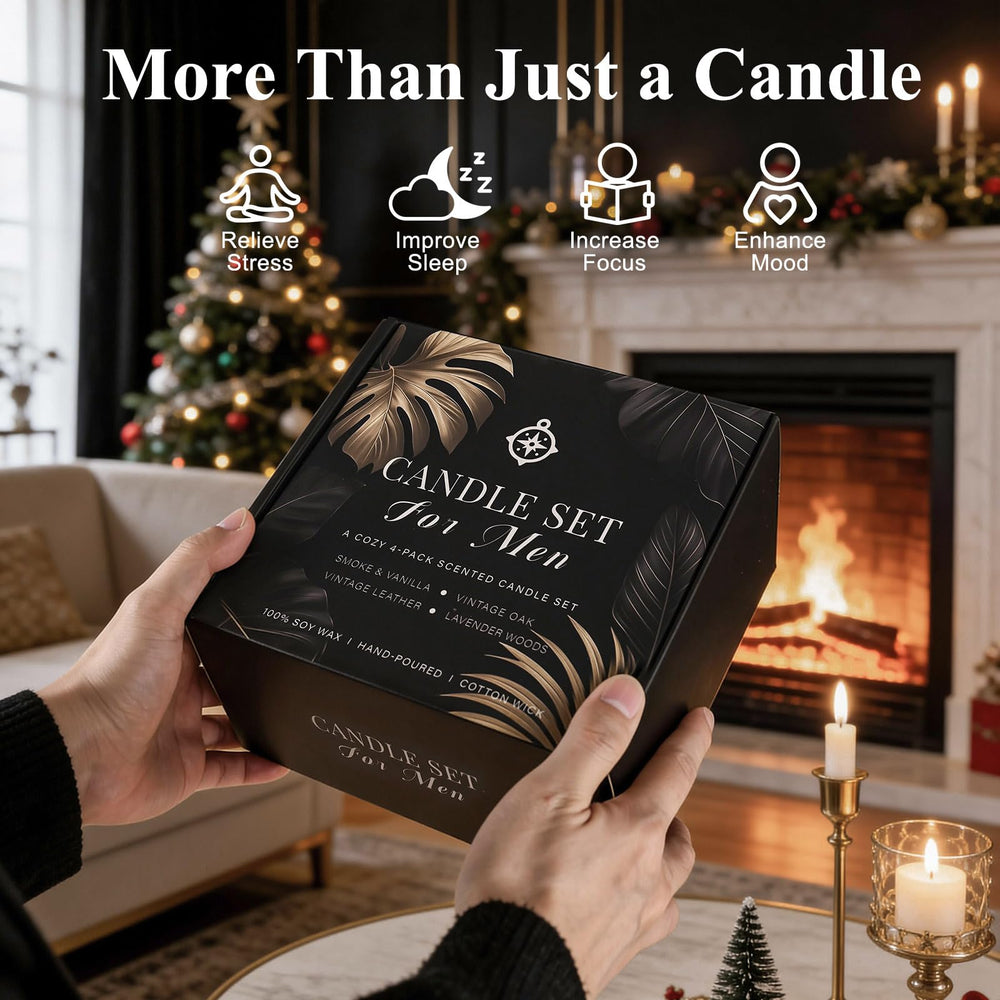 MKCLDE home office man cave candles – calm, focused atmosphere for daily use