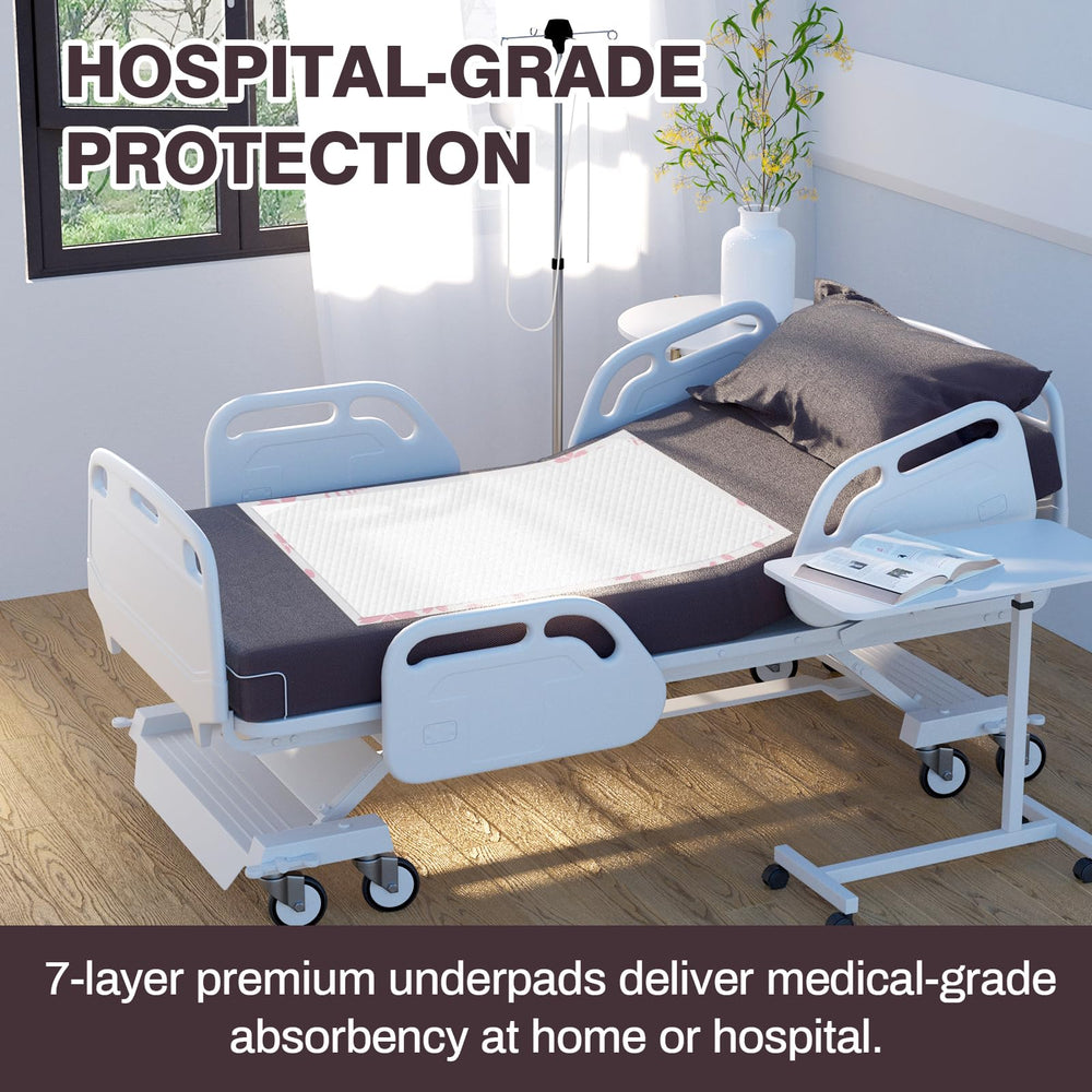 30x36 inch MKISS underpads provide generous coverage.