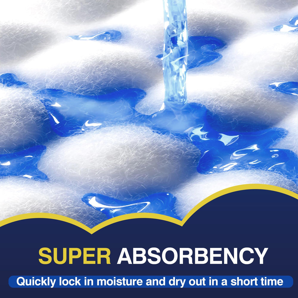 MKISS quilted soft top layer offers comfort without rustling noise.