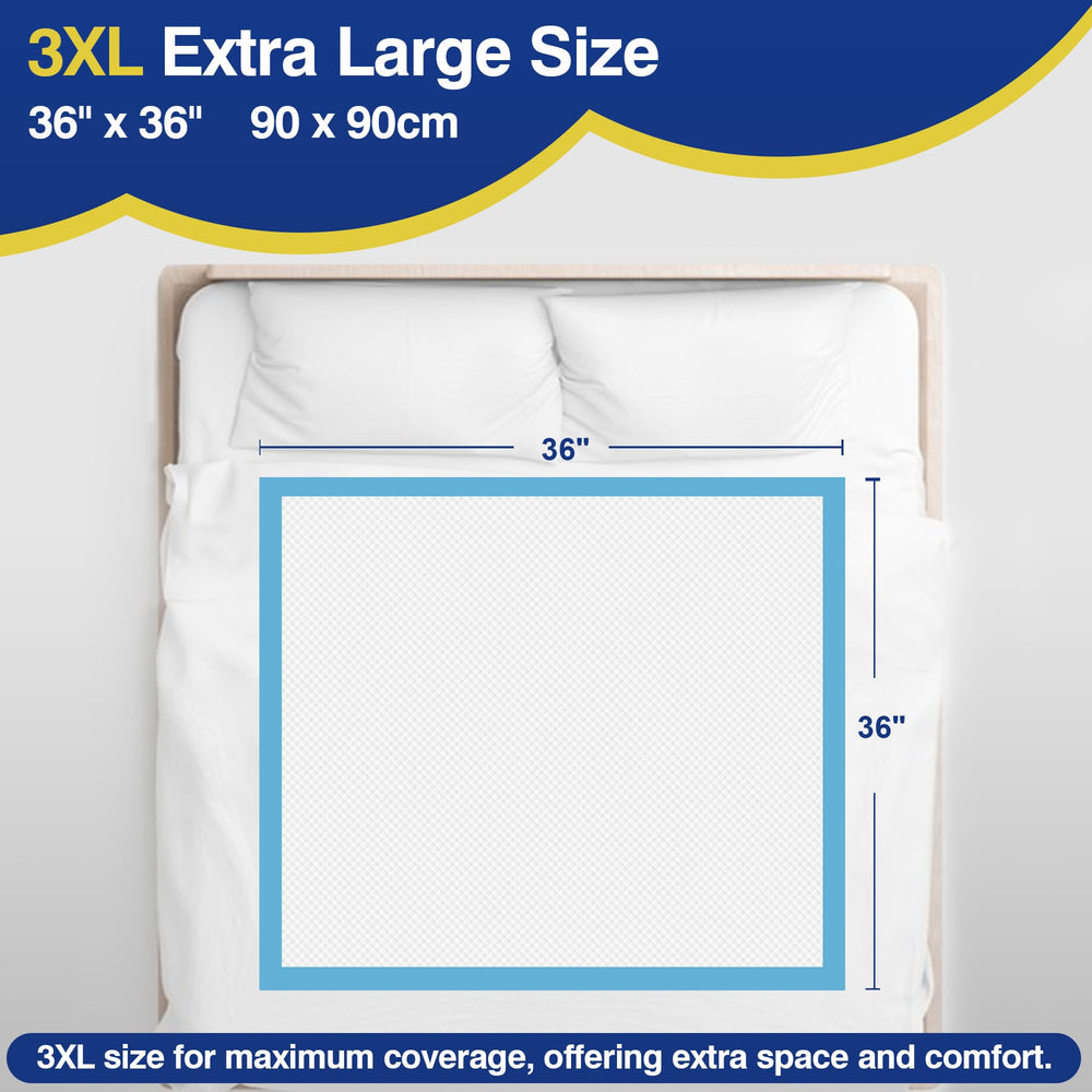 MKISS six-layer leakproof construction protects furniture and bedding.