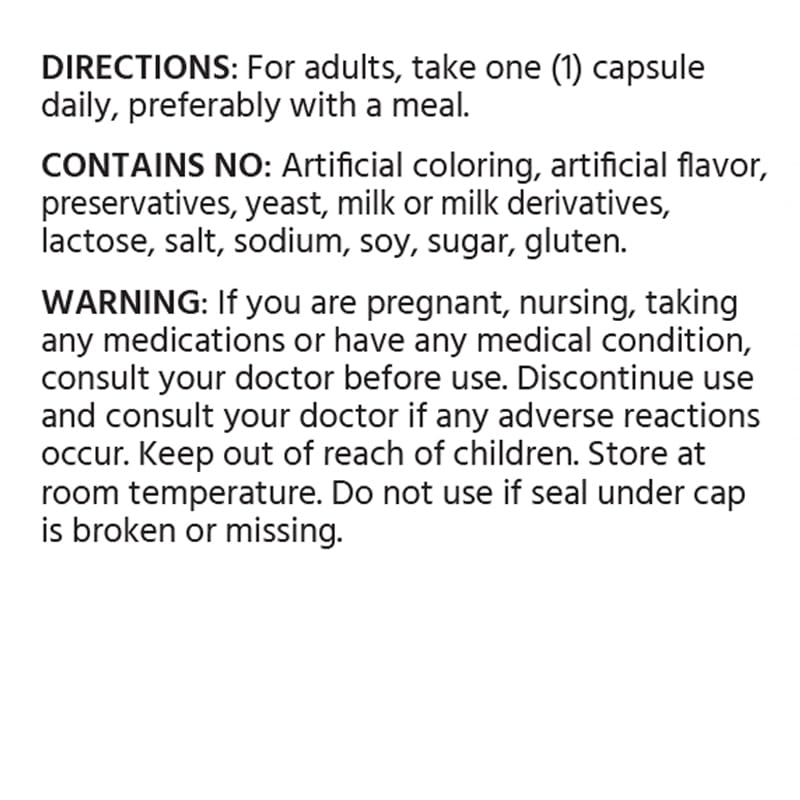 ML Naturals bilberry capsule highlights 100 mg anthocyanosides for eye circulation.