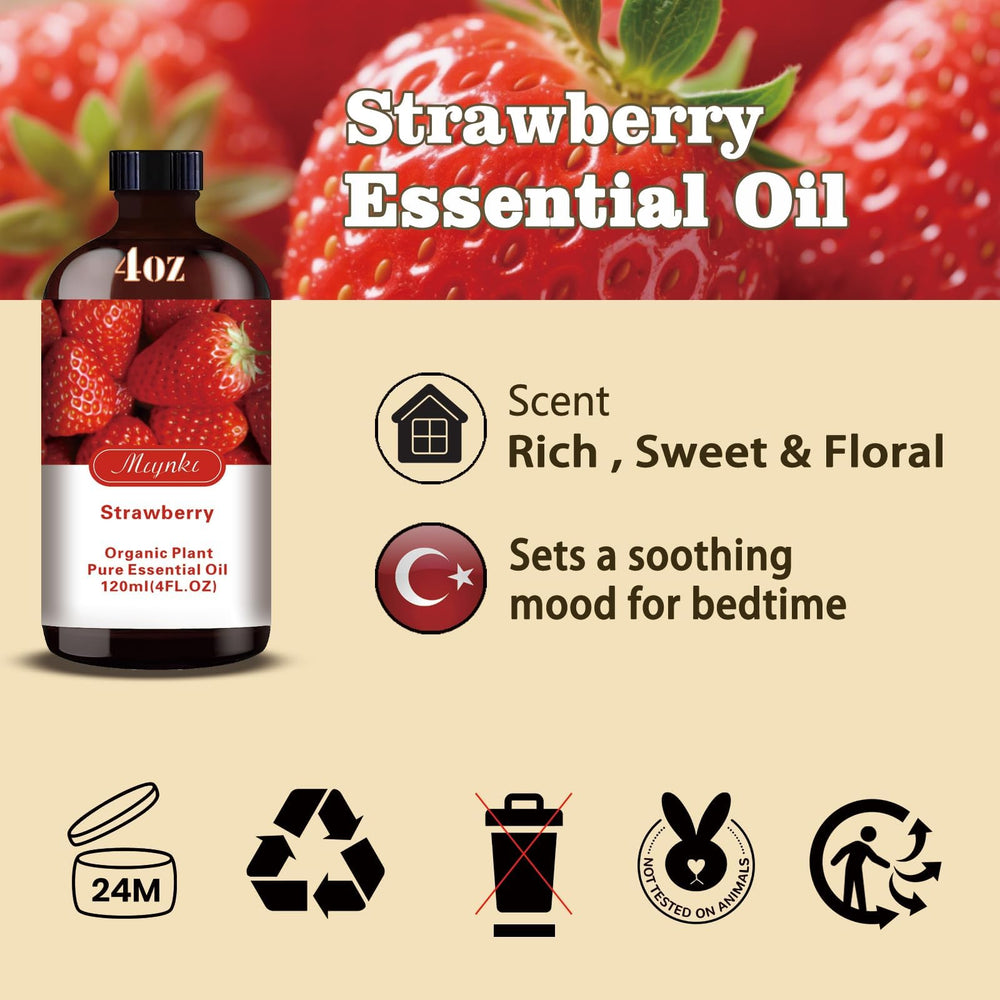 Fragancia de fresa mlynkl para spa en casa.