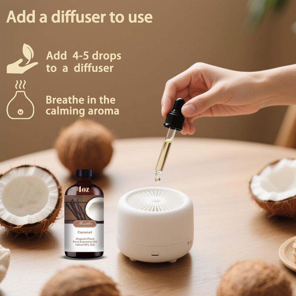 Mlynkl Coconut Essential Oil for soap making aroma and craft projects