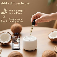 Mlynkl Coconut Essential Oil for soap making aroma and craft projects