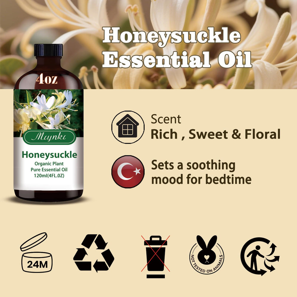 Mlynkl Honeysuckle baño relajante con aroma suave.