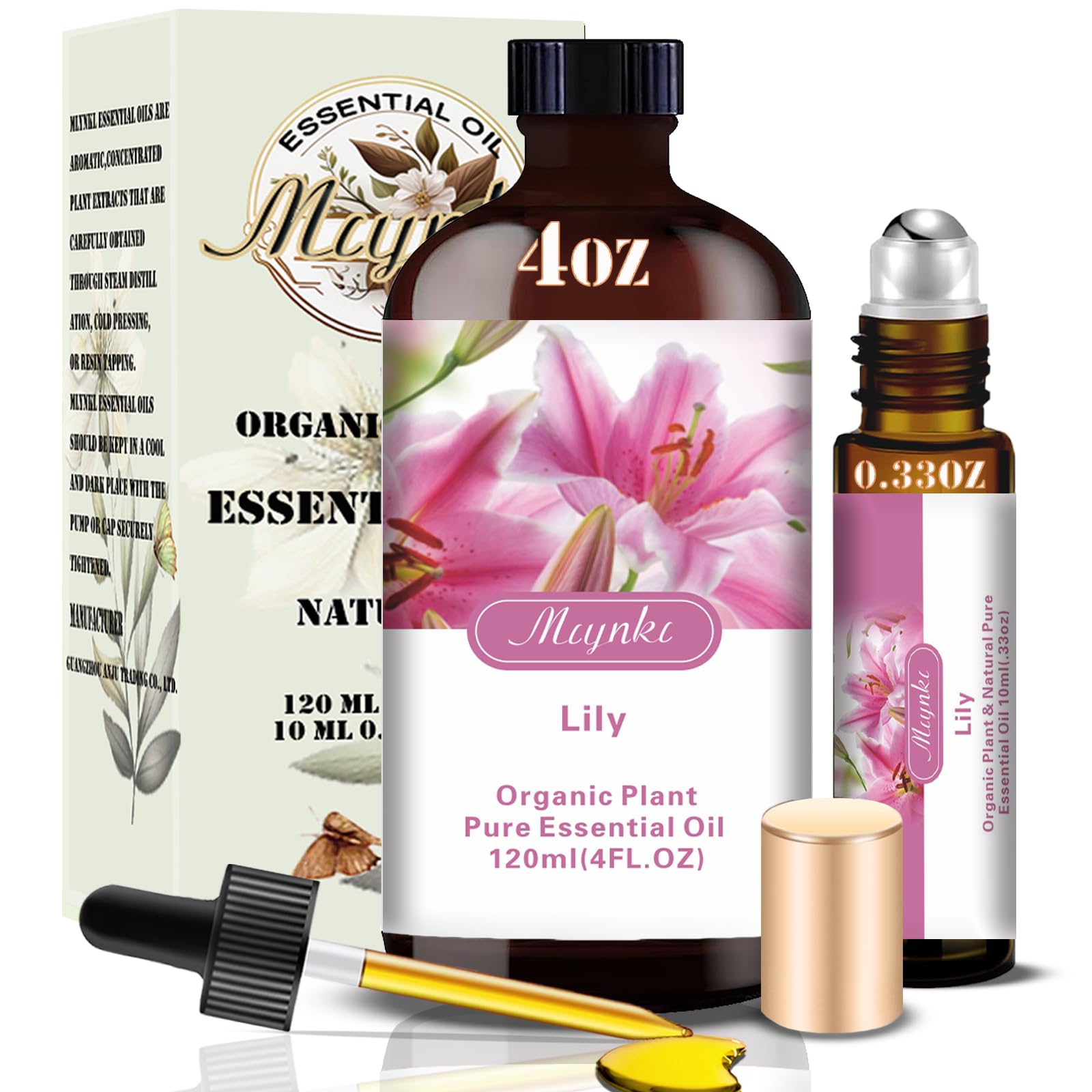Mlynkl Lily essential oil bottle ideal for home diffuser rituals