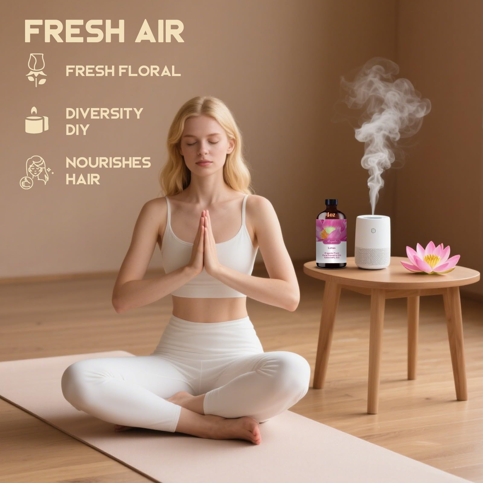 Mlynkl Lotus essential oil ideal for candle making projects