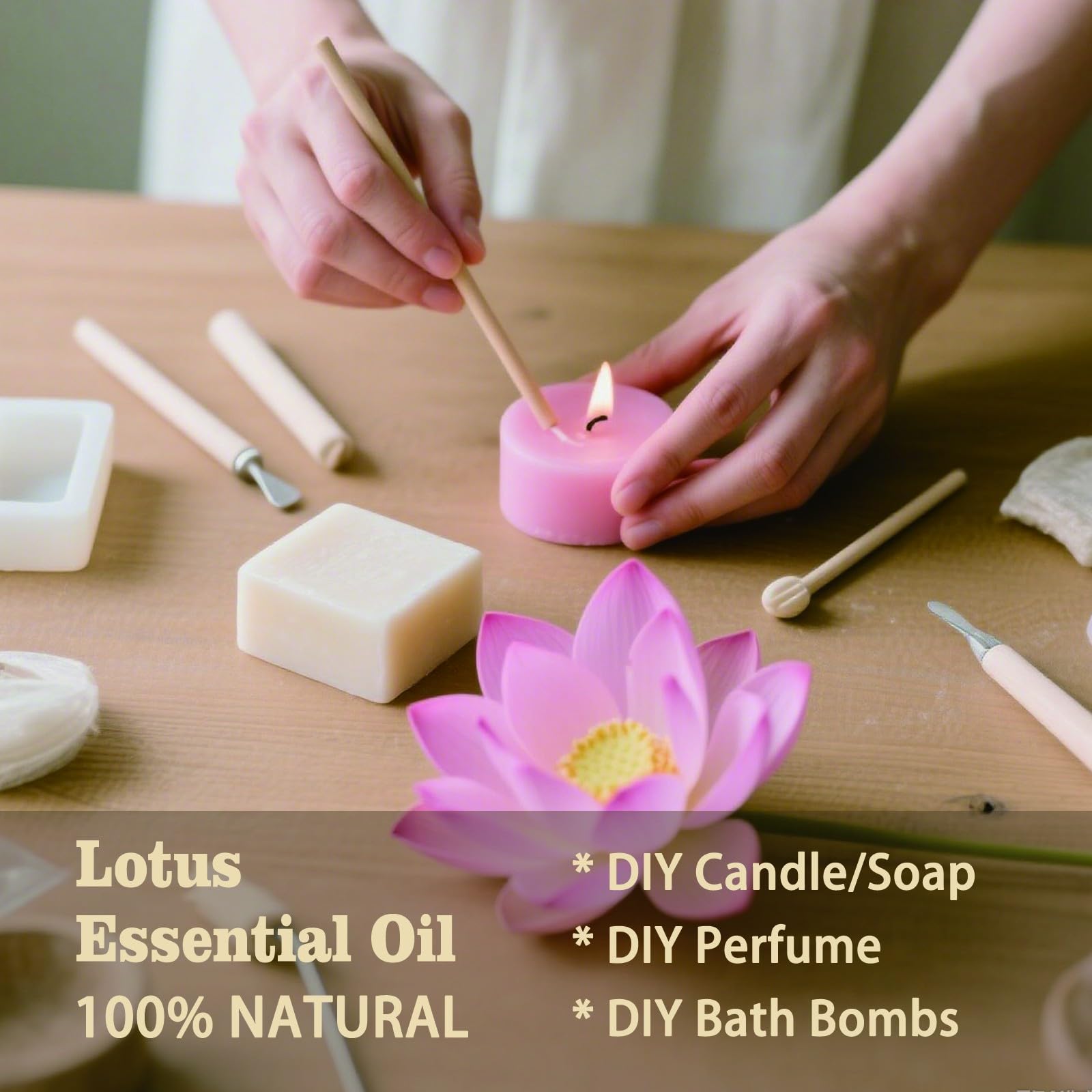 Mlynkl Lotus oil for DIY soaps and skincare