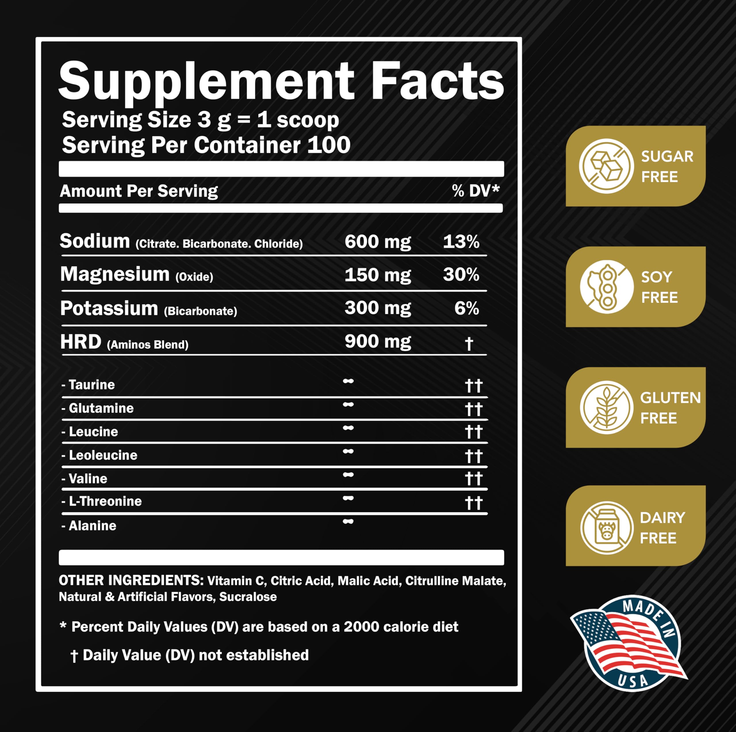 MMA Nutrition HRDWRK powder dissolves smoothly in water for everyday hydration.