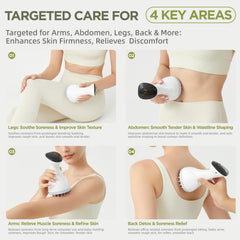 MMGJMP portable rechargeable massager for easy daily use.