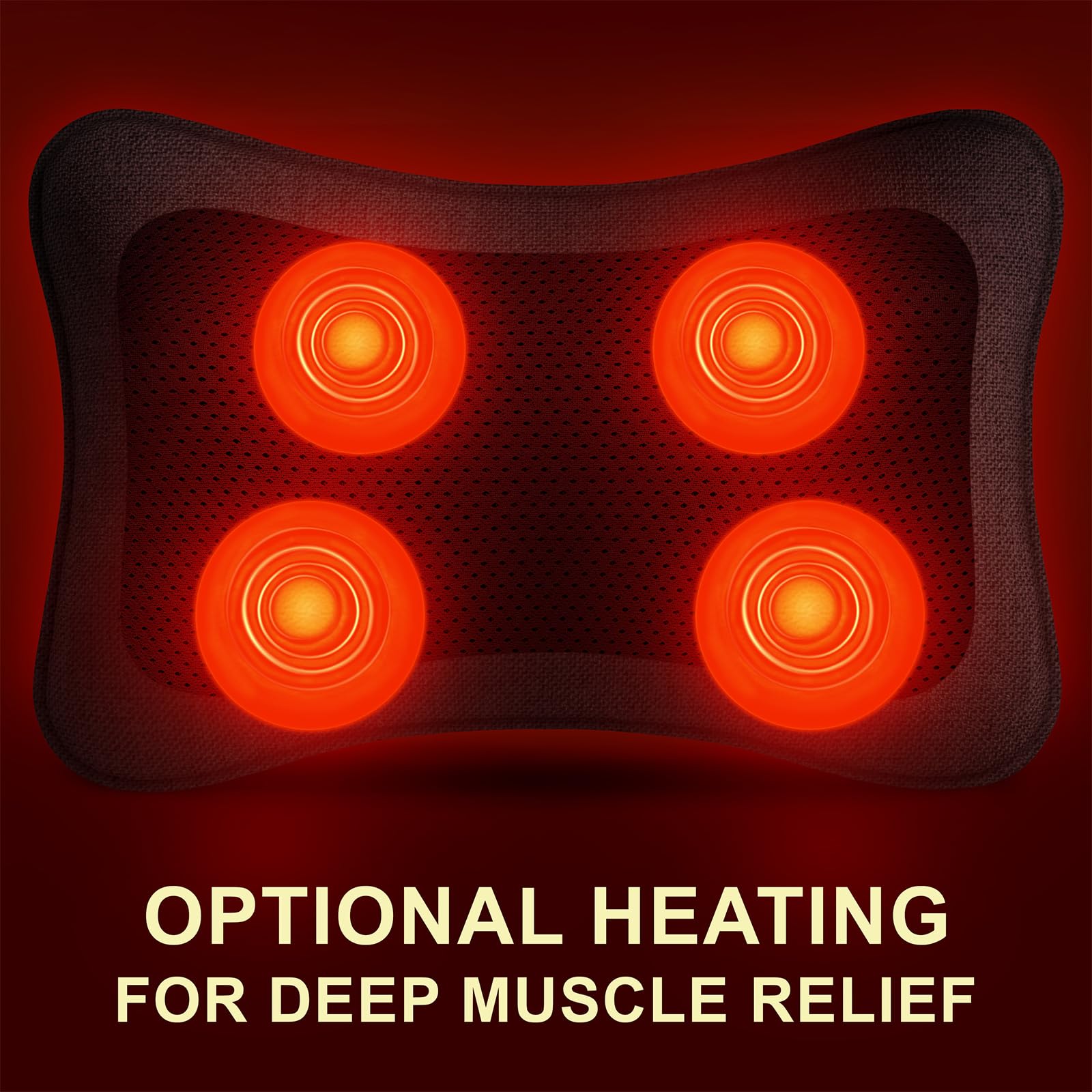 Mo Cuishle strap-secured massager on chair or car seat