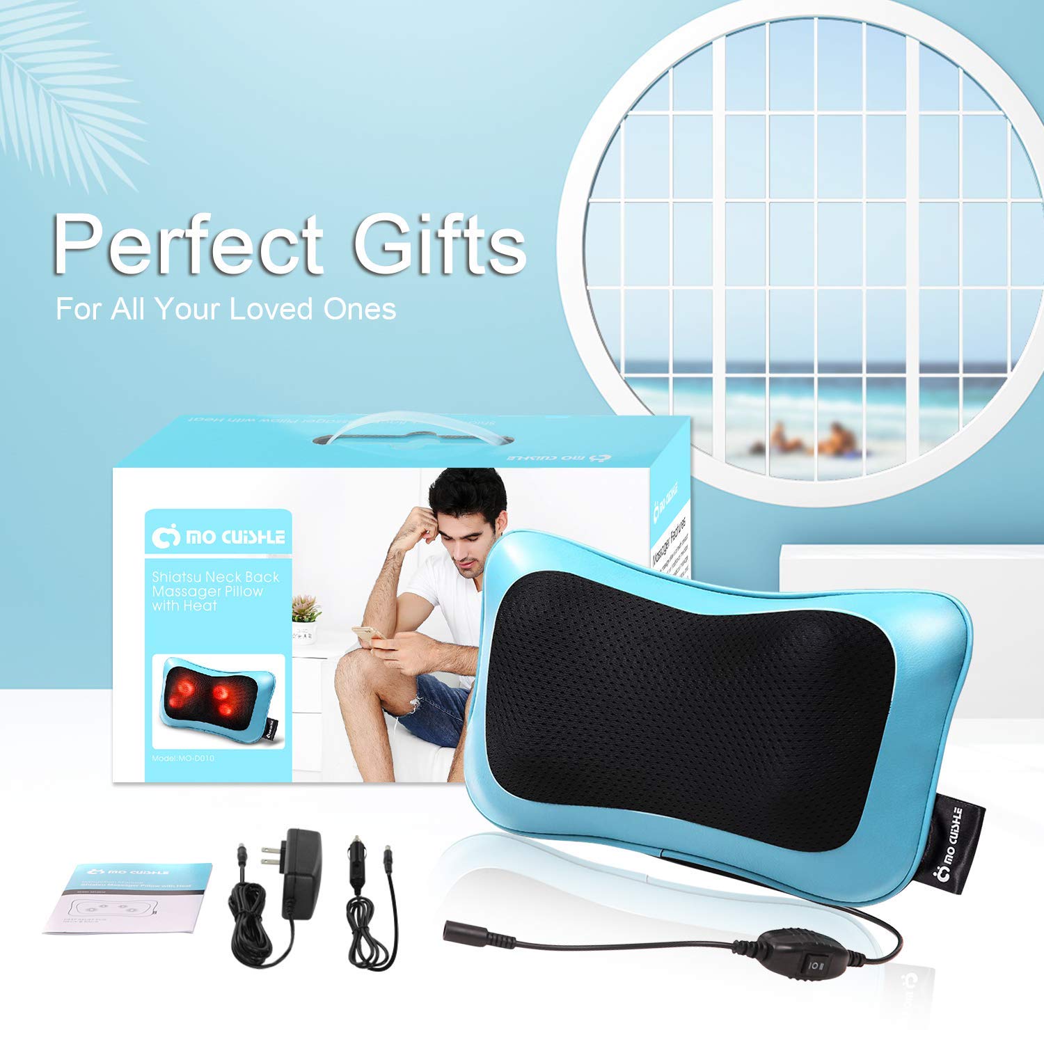 Mo Cuishle back and shoulder massage suitable for home or office