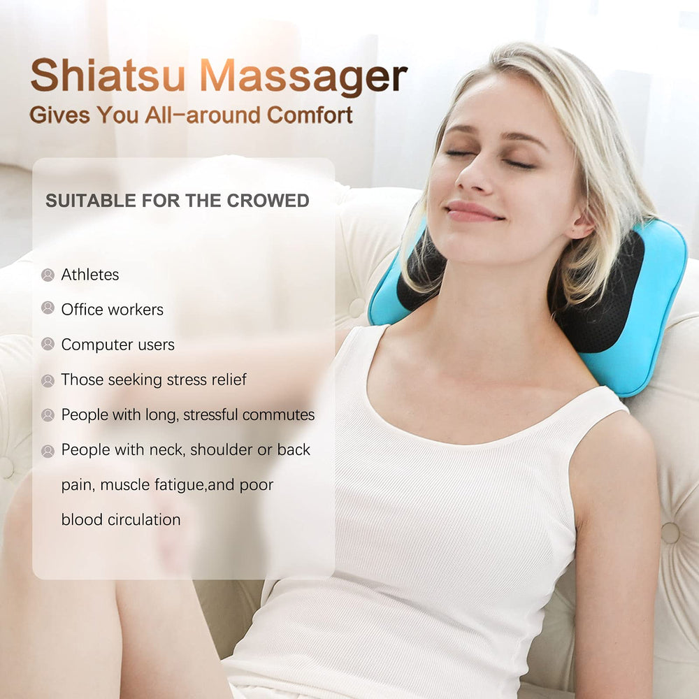 Mo Cuishle massager heating function active to soothe tired muscles