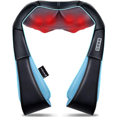 Mo Cuishle massager with 8 deep tissue kneading nodes delivers targeted relief.