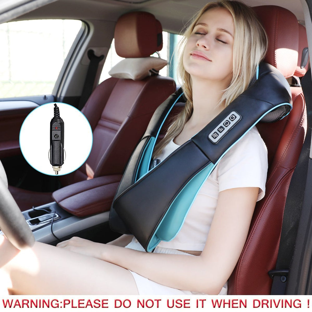 Mo Cuishle massager for home and car use with flexible charging.