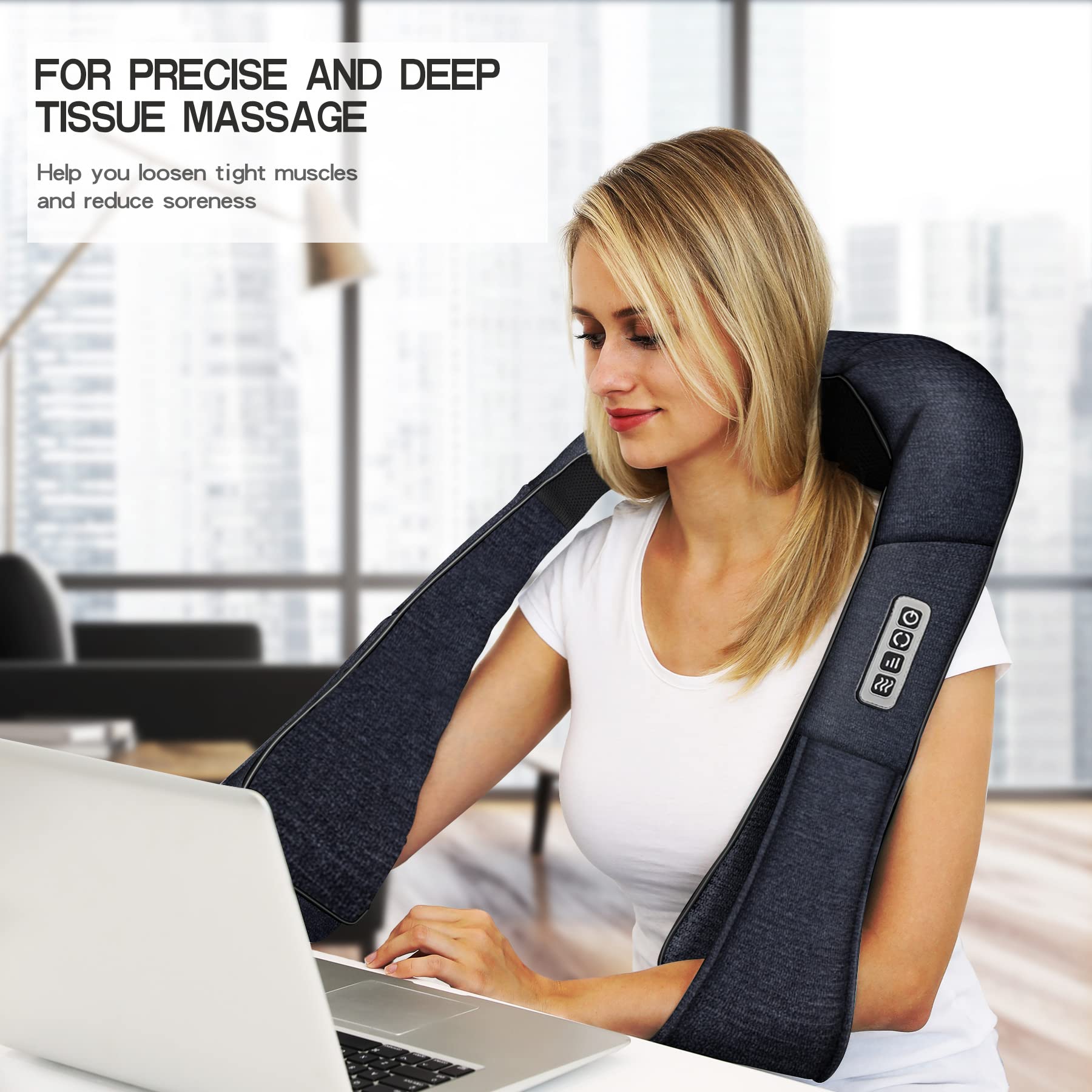Mo Cuishle 4D kneading with adjustable speed and direction.