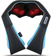 Mo Cuishle shiatsu back-shoulder massager with 8 kneading heads for deep relief.