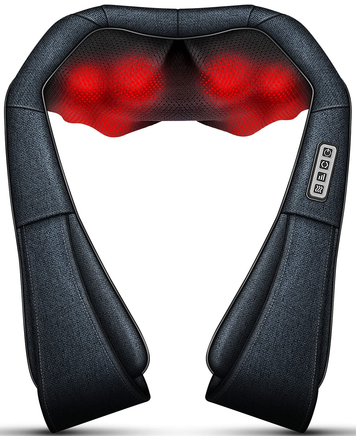 Mo Cuishle Shiatsu neck and back massager with heat for relaxing shoulders.