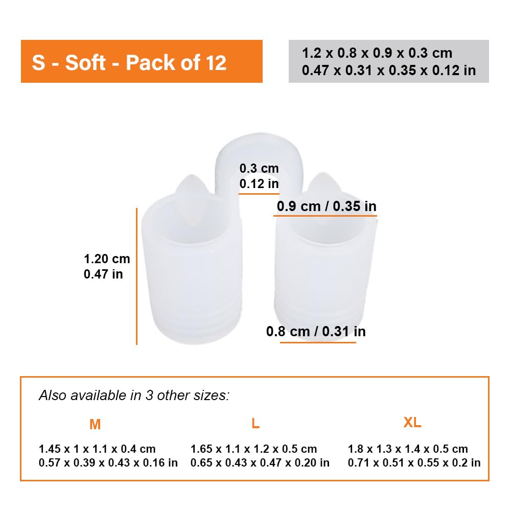 Mobi Lock Nose Vent soft EVA finish in use provides gentle nostril widening for better airflow.