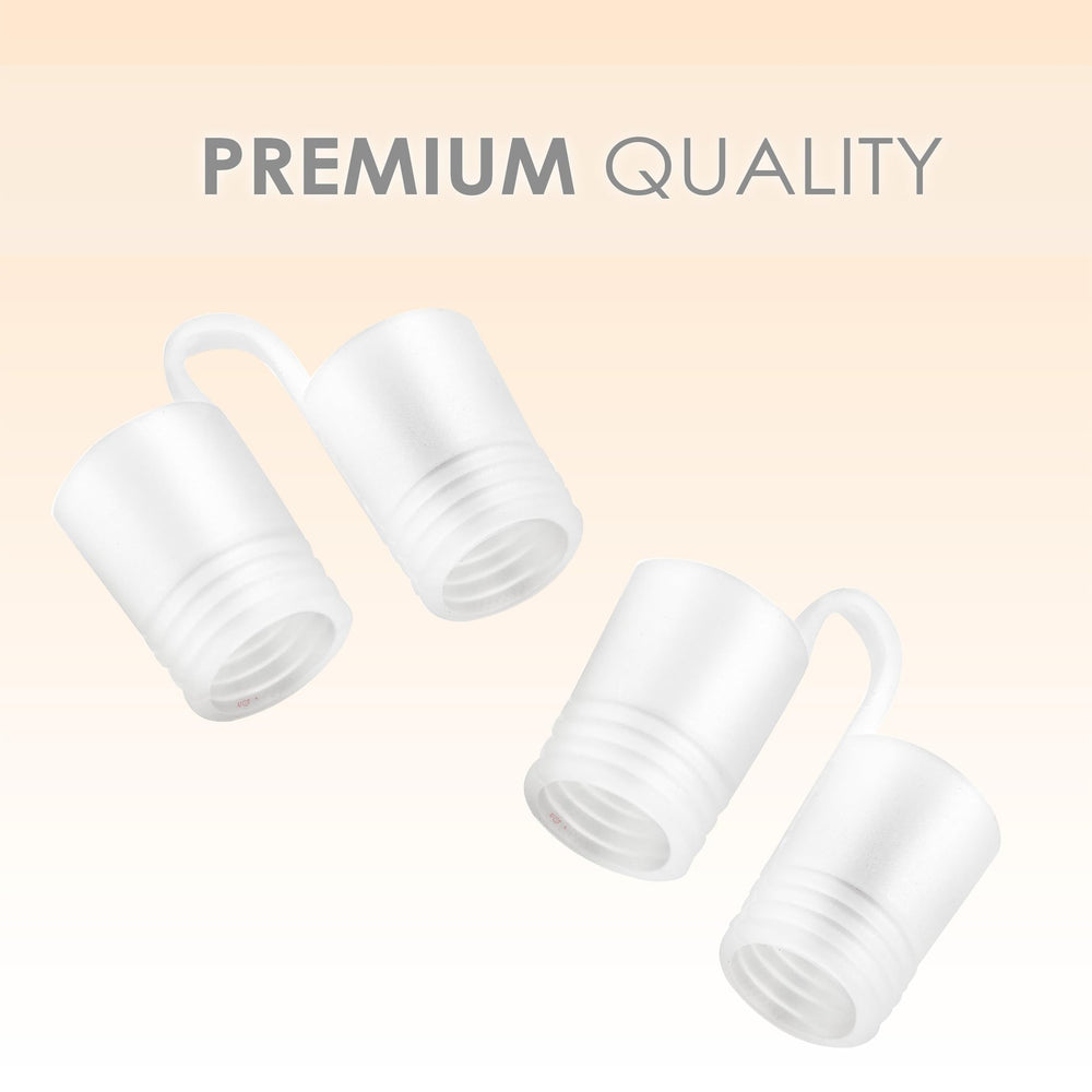 Nose vent in use at night for nasal breathing