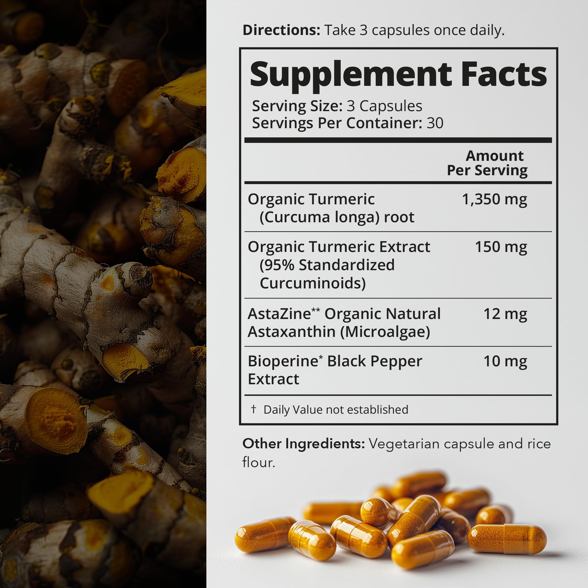 Mobisyn turmeric-curcumin 1500mg bottle designed for joint and skin care.