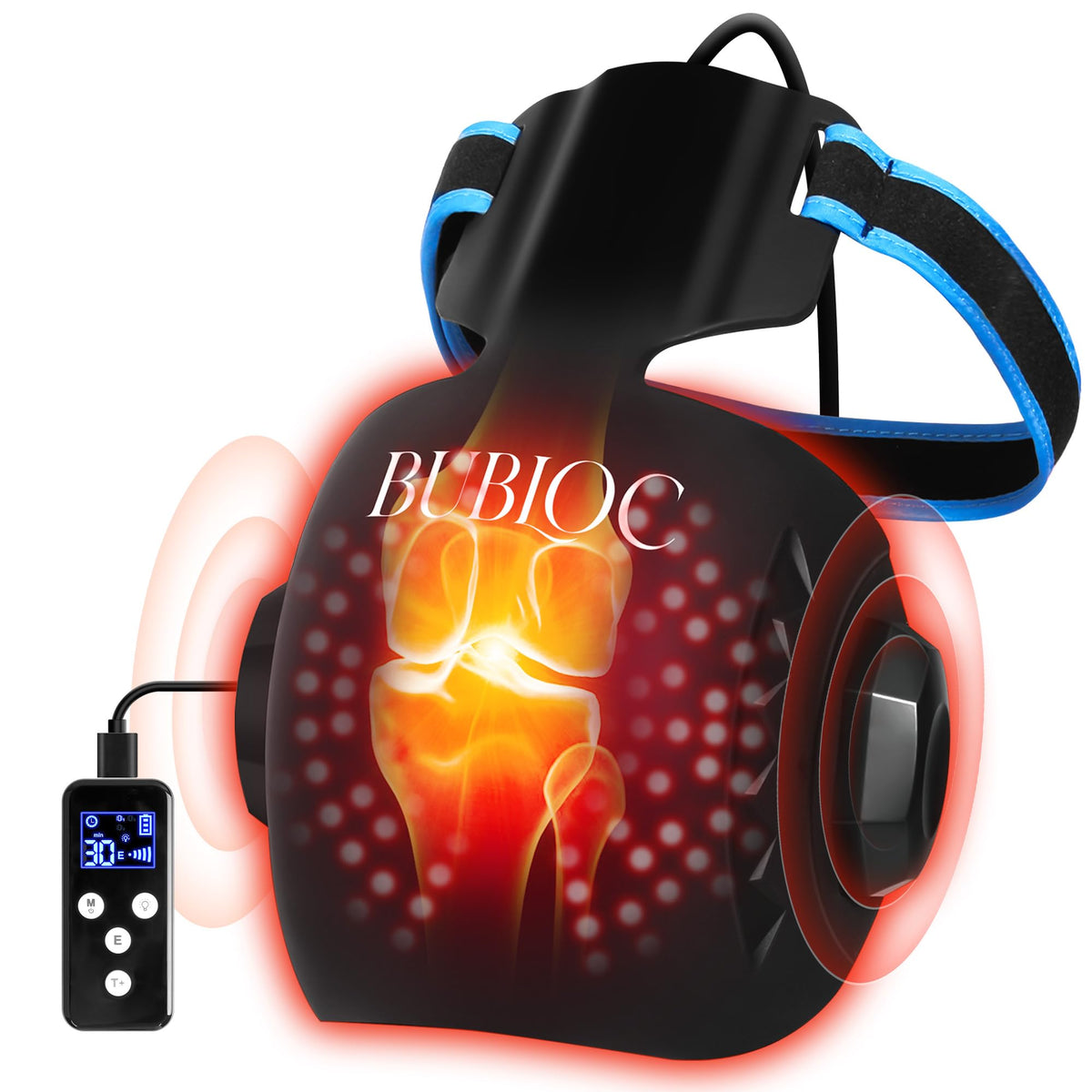 MOCKPOSE red light therapy knee for improved circulation and joint support.