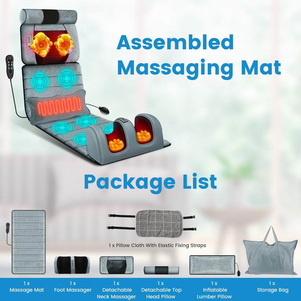 Moclever versatile massage mat suited for home or office relaxation