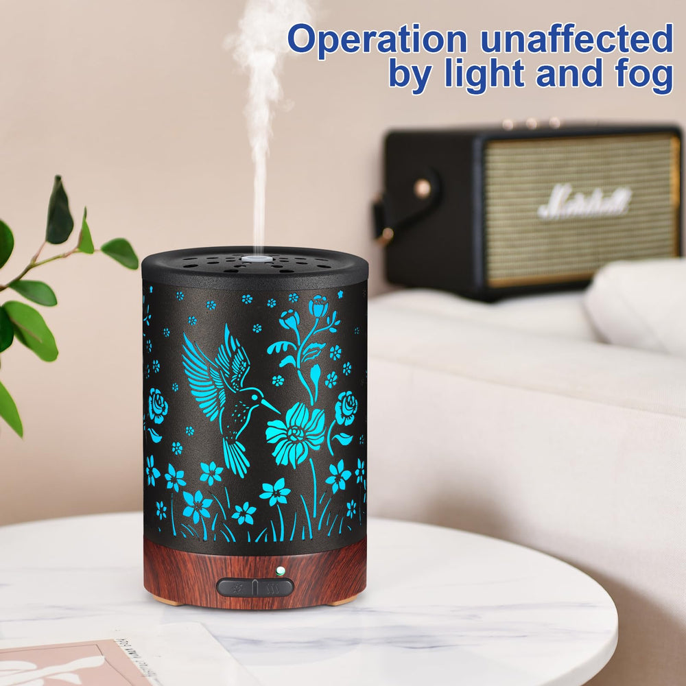 Mocosa diffuser features a sleek metal design for modern spaces.