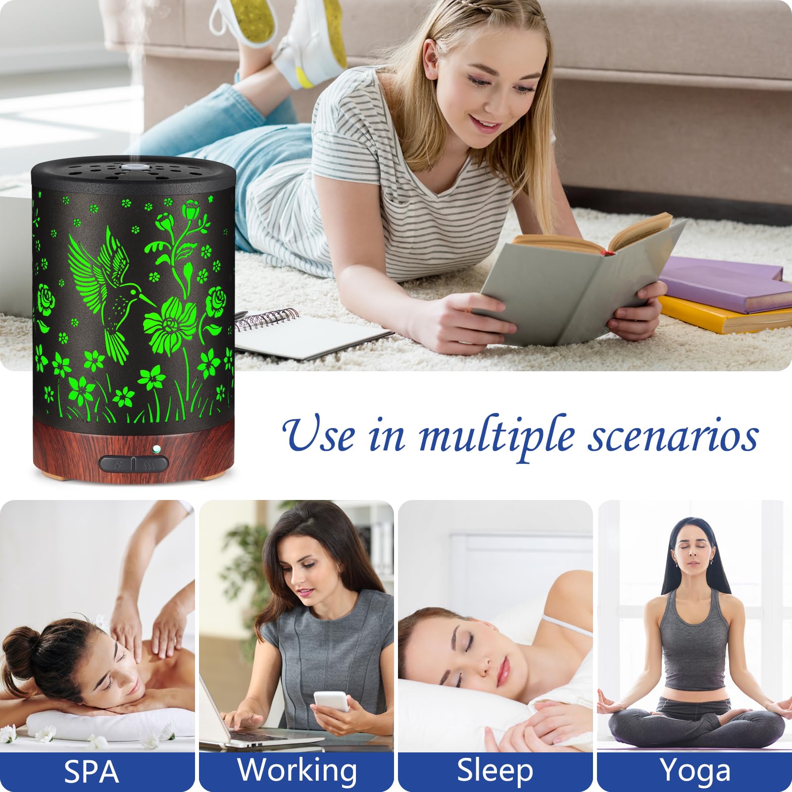Mocosa gift-ready diffuser ideal for home or office wellness.