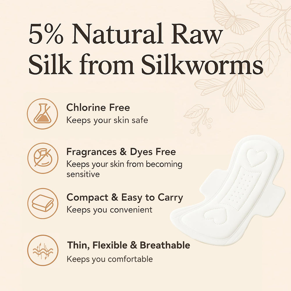 MODAL panty liner with adhesive wings for secure, slip-free wear.