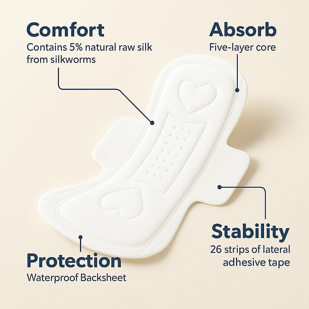 MODAL panty liner individually wrapped for clean, portable protection on the go.