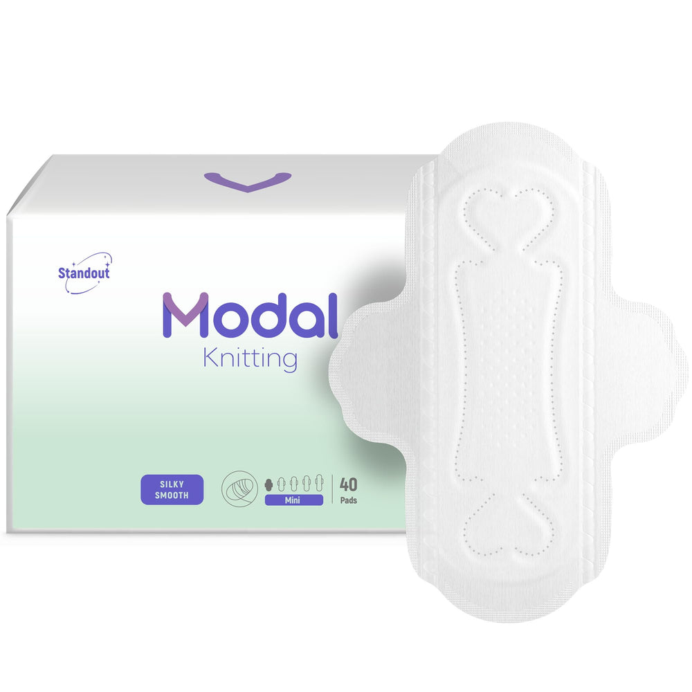 MODAL panty liner unscented with wings, packaging shown for discreet daily protection.