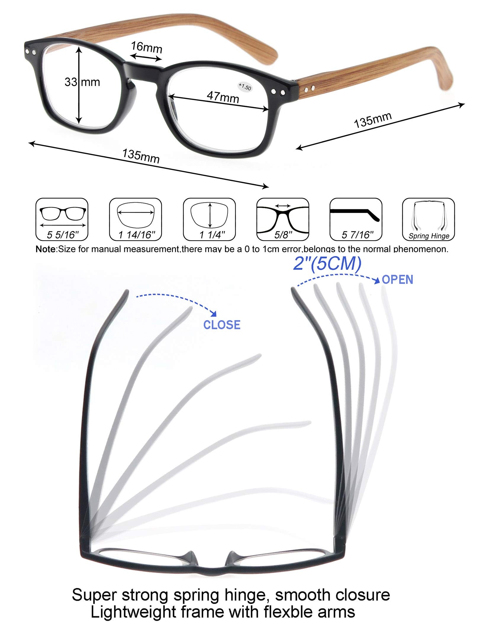 MODFANS high-definition lenses deliver crisp text and sharp lines