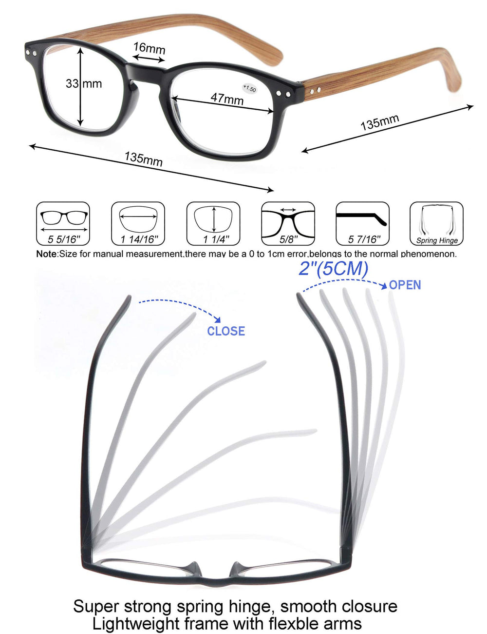 MODFANS high-definition lenses deliver crisp text and sharp lines