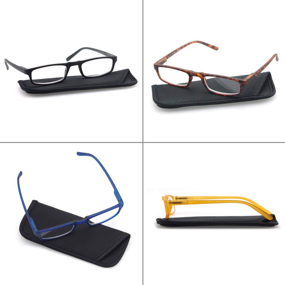 MODFANS Reading Glasses with scratch-resistant lenses for lasting clarity.