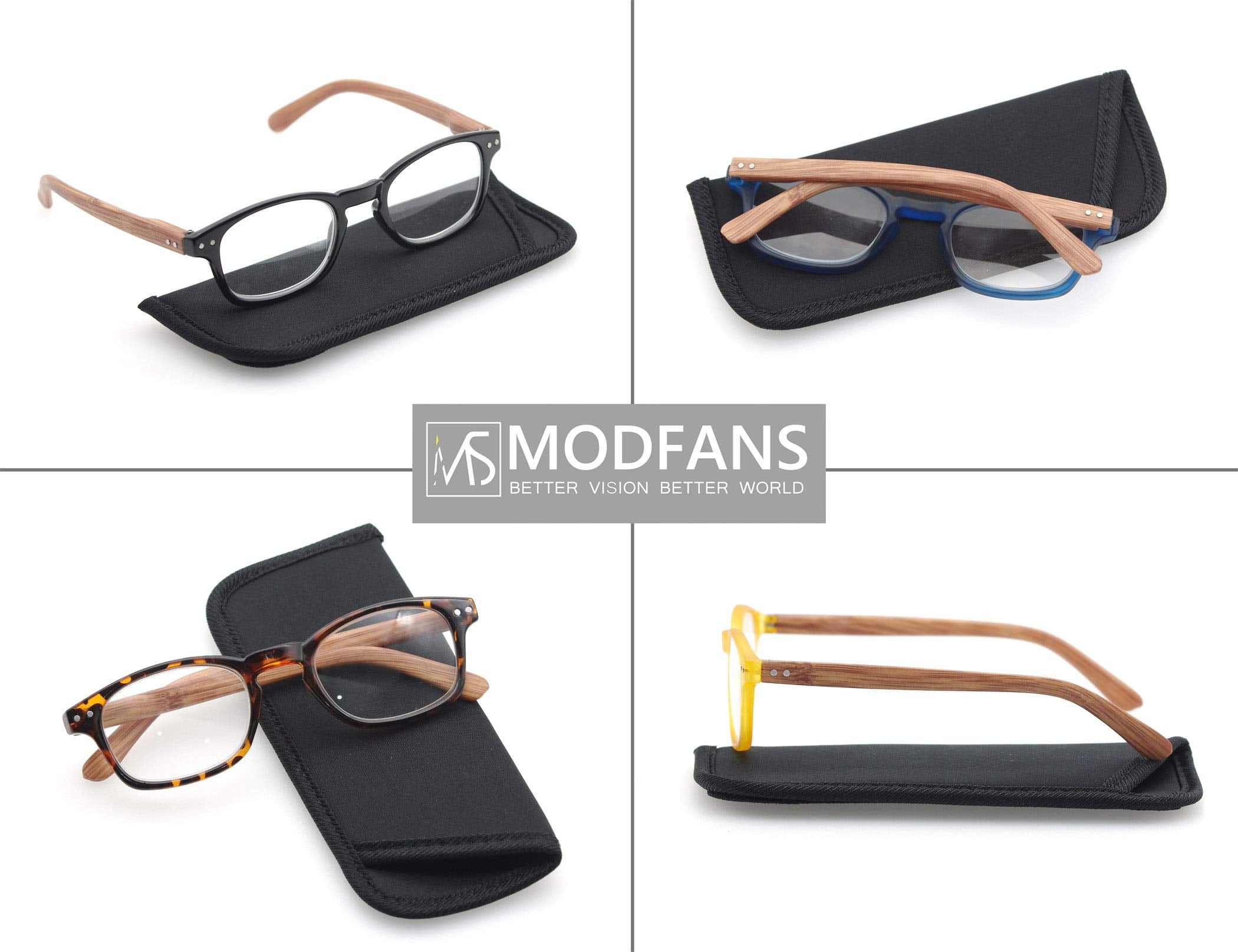 MODFANS spring hinges close-up showing flexible, durable fit