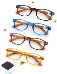 MODFANS wood-look frame design combines style with near-vision support