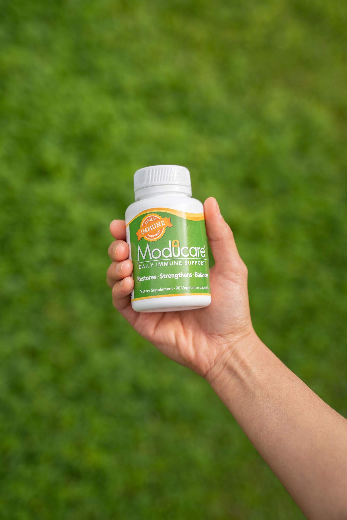 Moducare Sugar-free and Gluten-free information on label