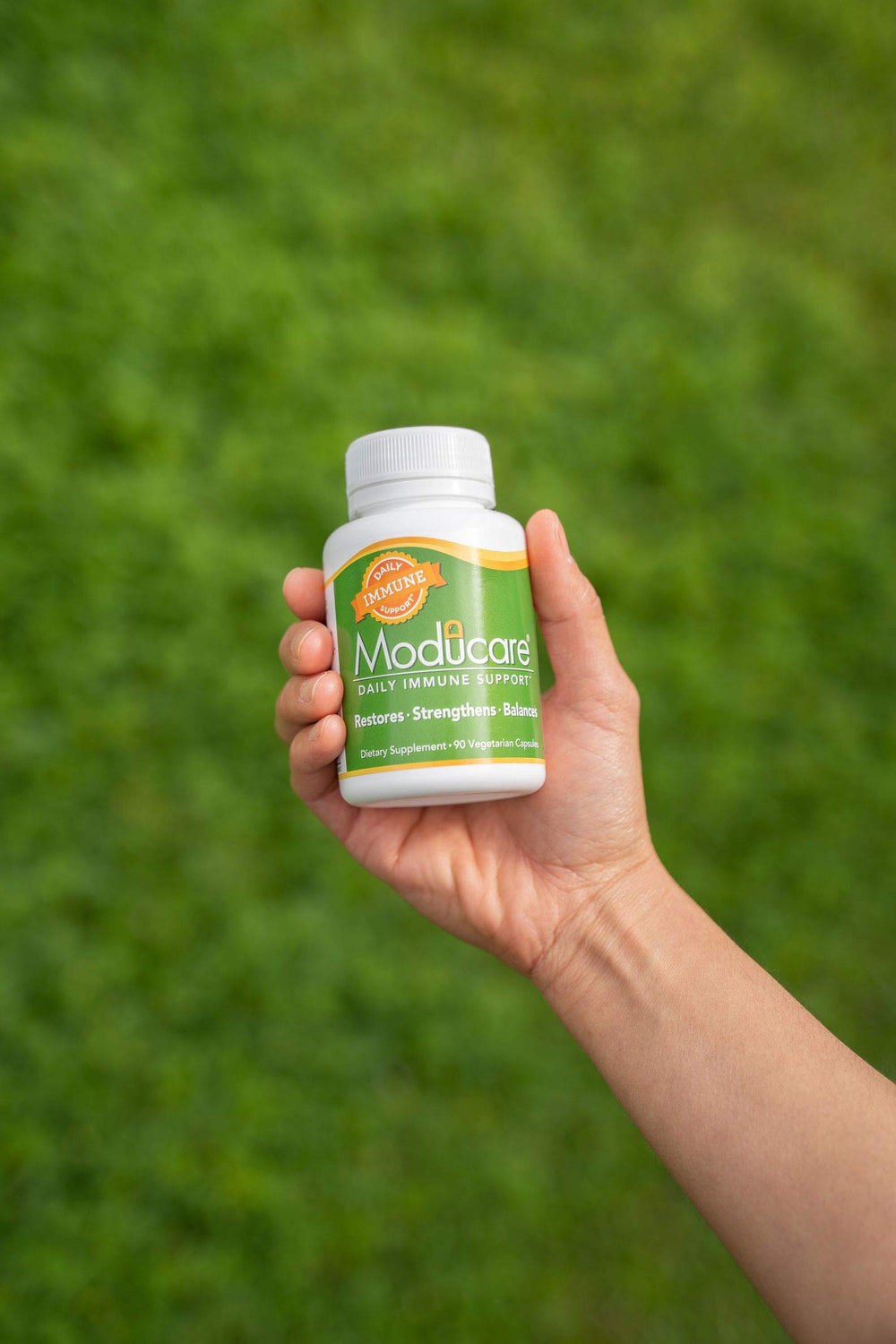 Moducare Sugar-free and Gluten-free information on label
