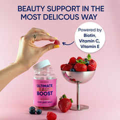 Moerie bottle label detail highlights clean ingredients and allergen-free formula.