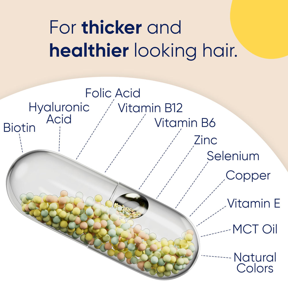 Moerie clean-label packaging shows 100% plant-based capsules and simple ingredients.